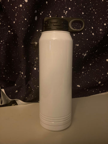 30 oz. Sublimatable Polar Camel Water Bottle (white)