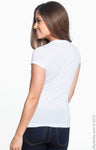 Ladies Junior Fit White Sublimation Shirts